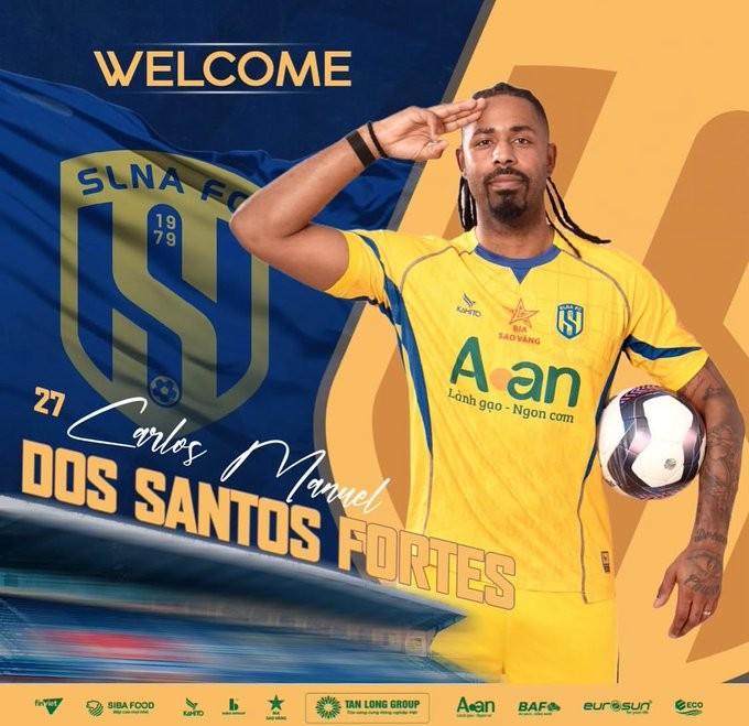 开云体育官网-官方：原佛山、苏州外援福尔特斯加盟越南俱乐部乂安蓝江